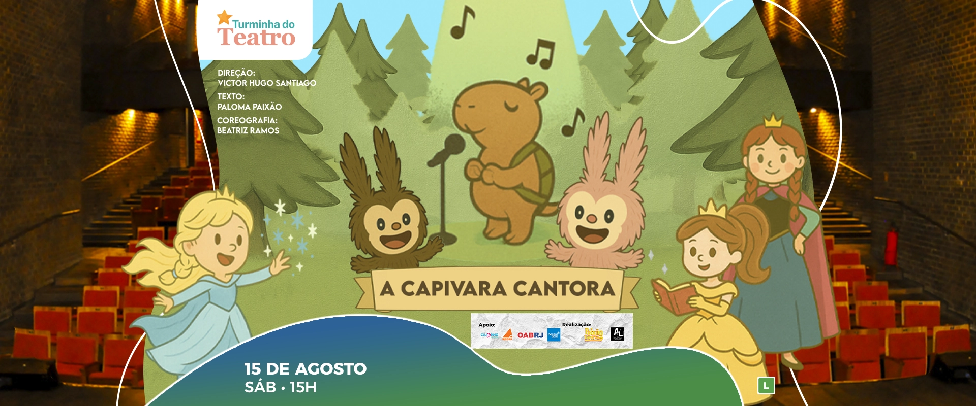 Turminha do Teatro - A Capivara Cantora