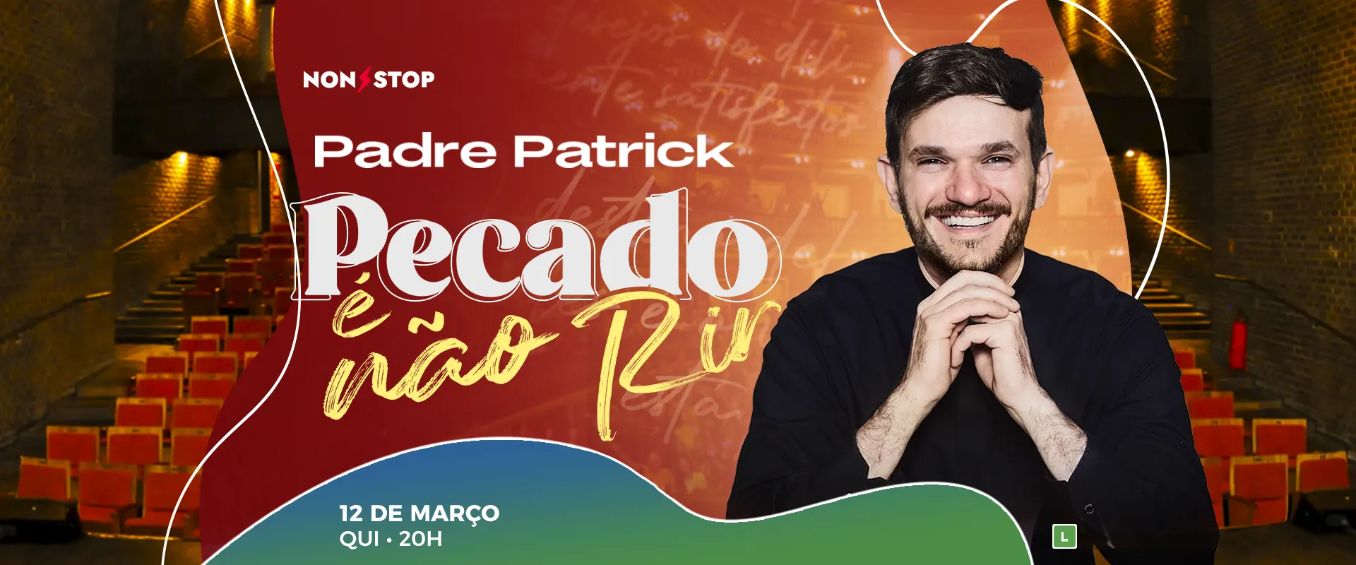 Padre Patrick - Pecado É Não Rir