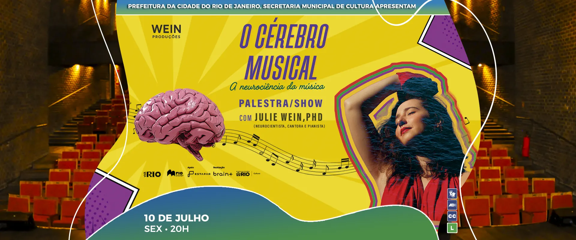 Julie Wein – Palestra Show O Cérebro Musical