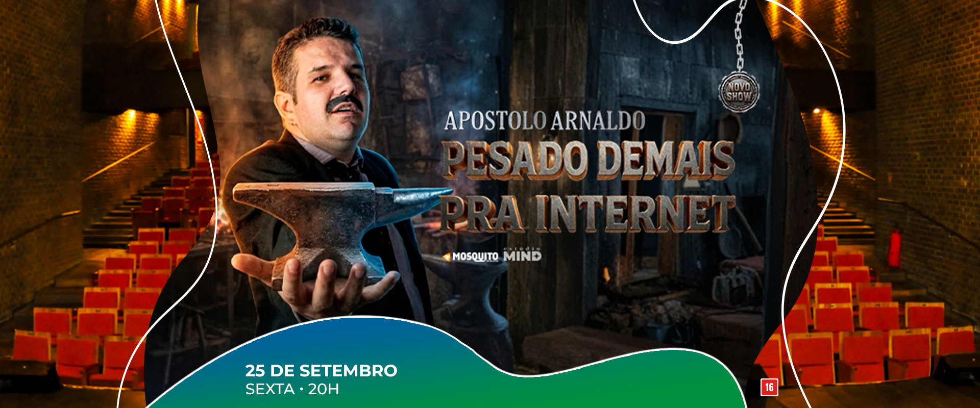 Apóstolo Arnaldo – Pesado Demais pra Internet