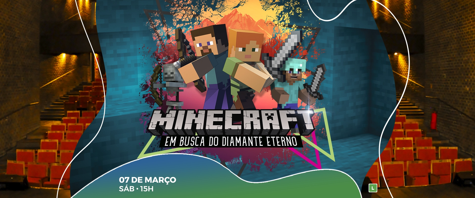 Turminha do Teatro - Minecraft