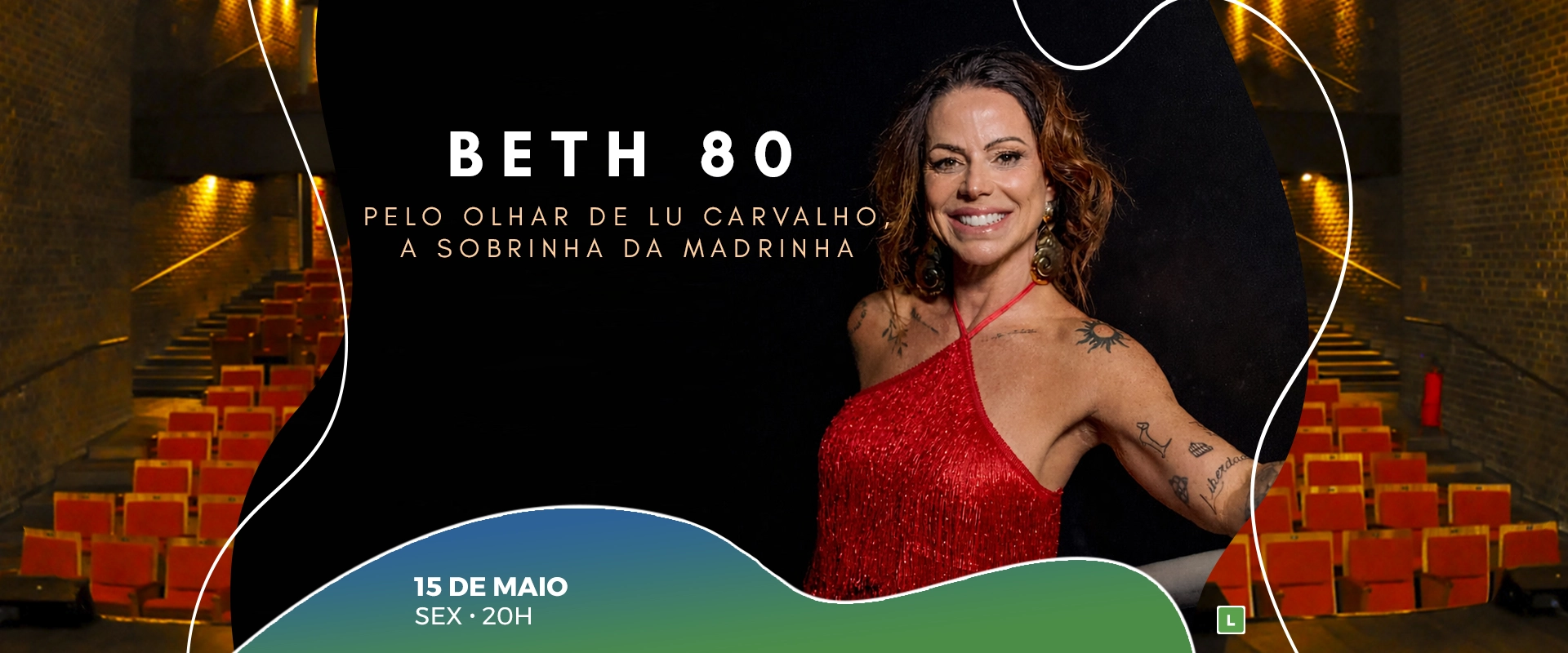 Beth 80 - Pelo Olhar De Lu Carvalho, A Sobrinha Da Madrinha