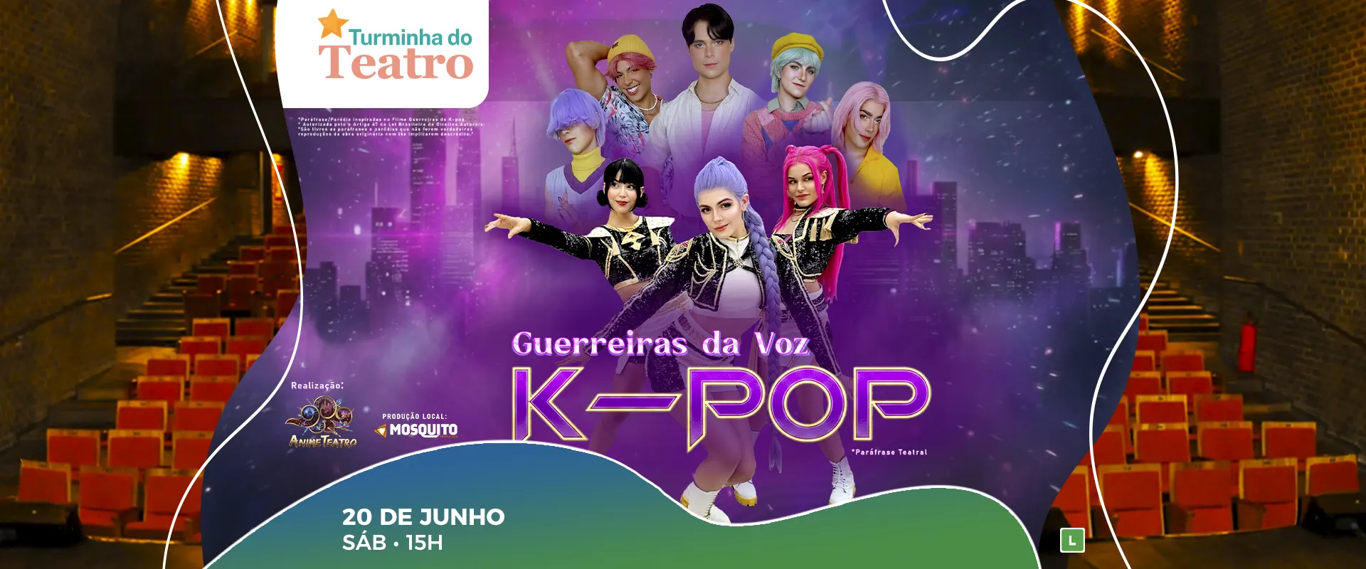 Turminha do Teatro - K-Pop Guerreiras da Voz