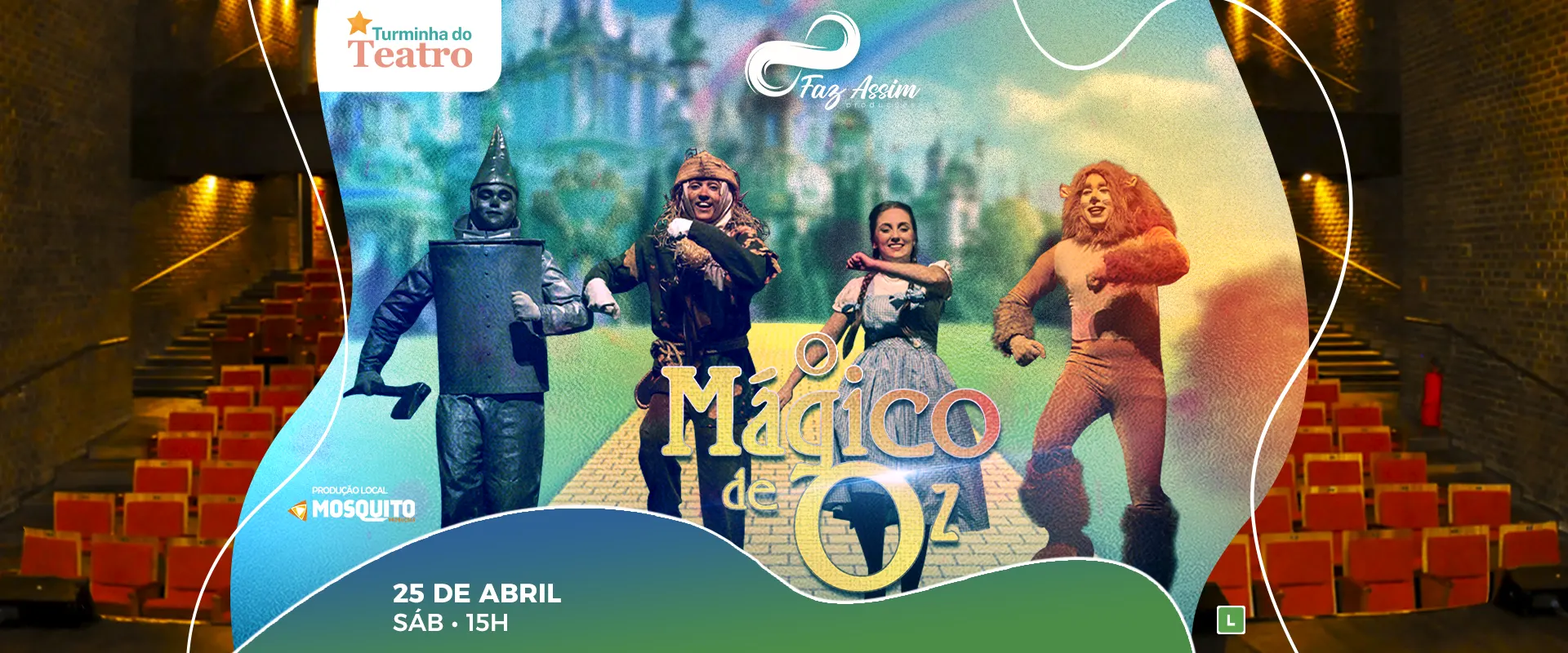 Turminha do Teatro - O Mágico de OZ