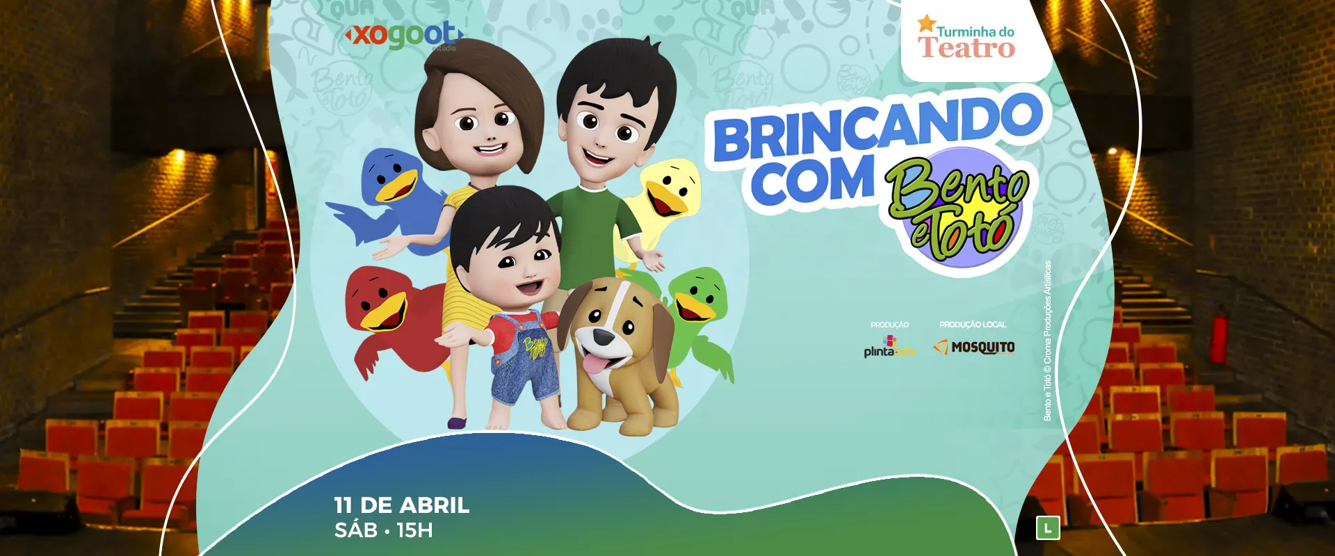 Turminha do Teatro - Bento e Totó