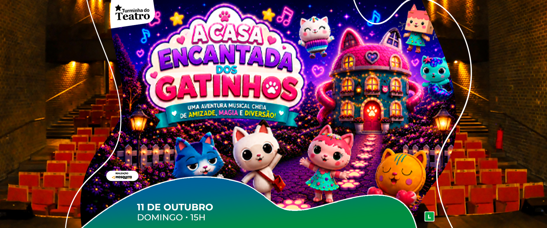 A Casa Encantada dos Gatinhos