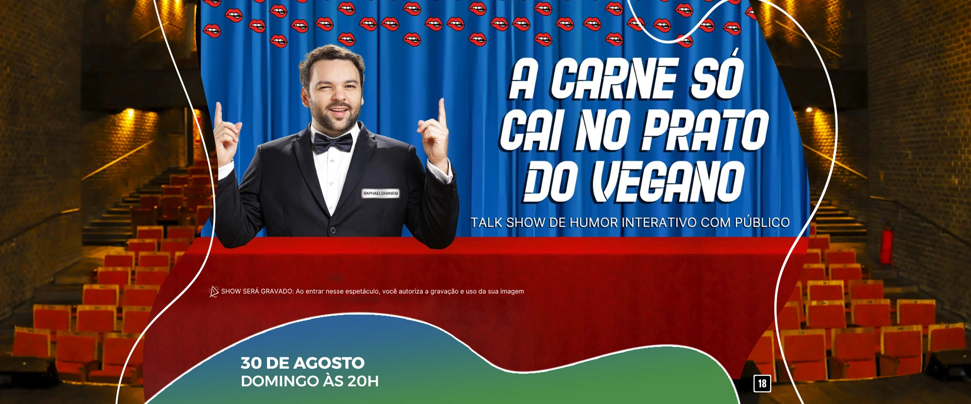 Raphael Ghanem - A Carne Só Cai No Prato Do Vegano