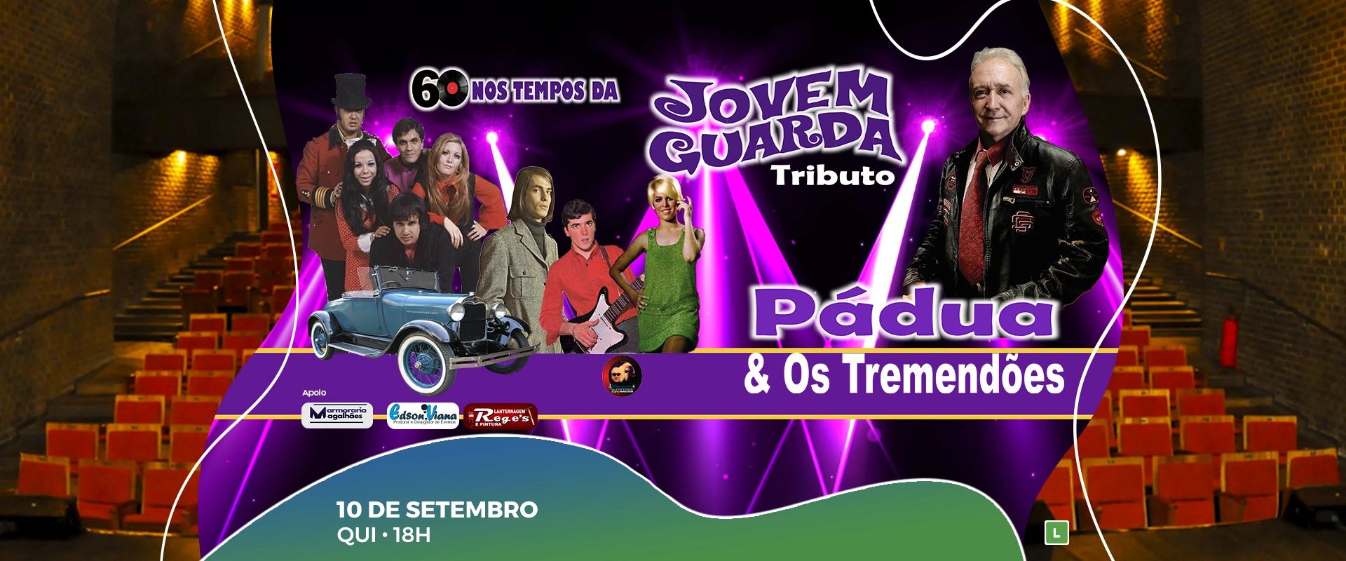 60 Nos Tempos da Jovem Guarda - Pádua e Os Tremenões