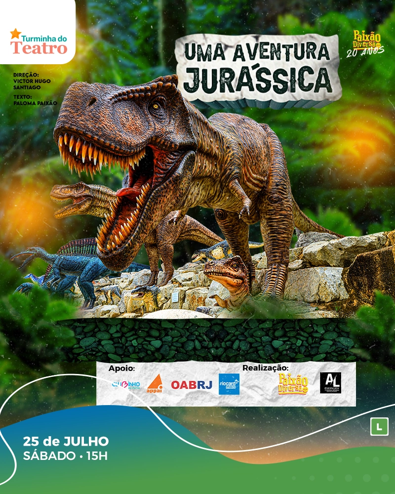 Turminha do Teatro - Uma Aventura Jurássica