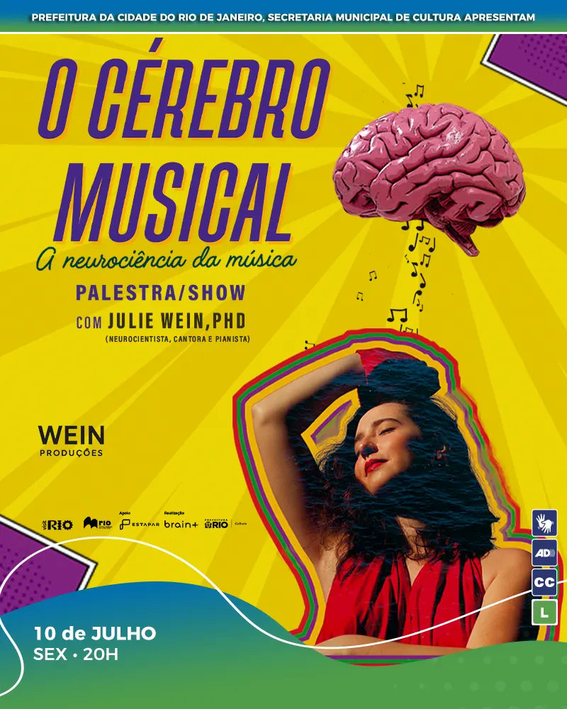 Julie Wein – Palestra Show O Cérebro Musical