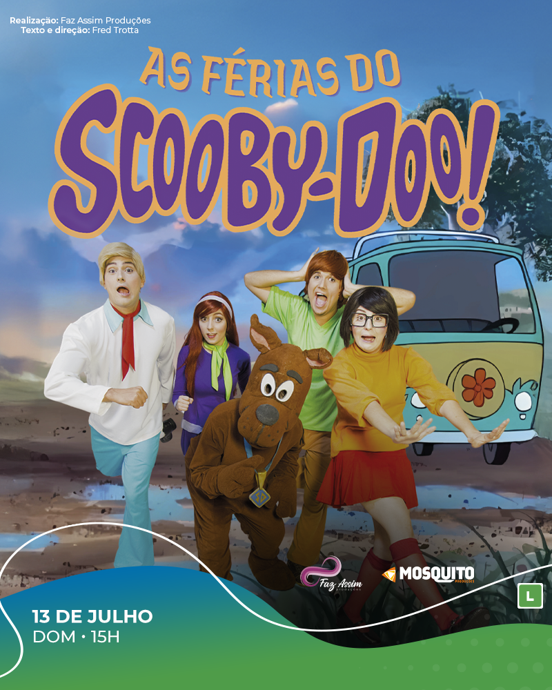 Turminha do Teatro - As Férias do Scooby-doo
