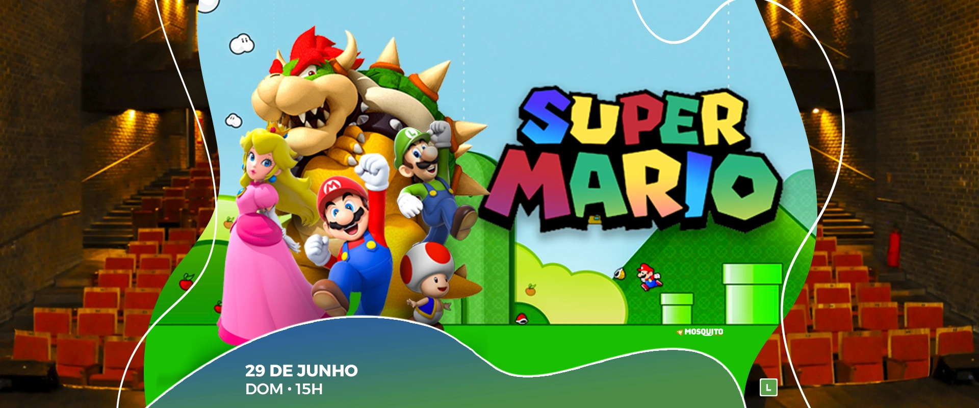 Turminha do Teatro - Super Mario