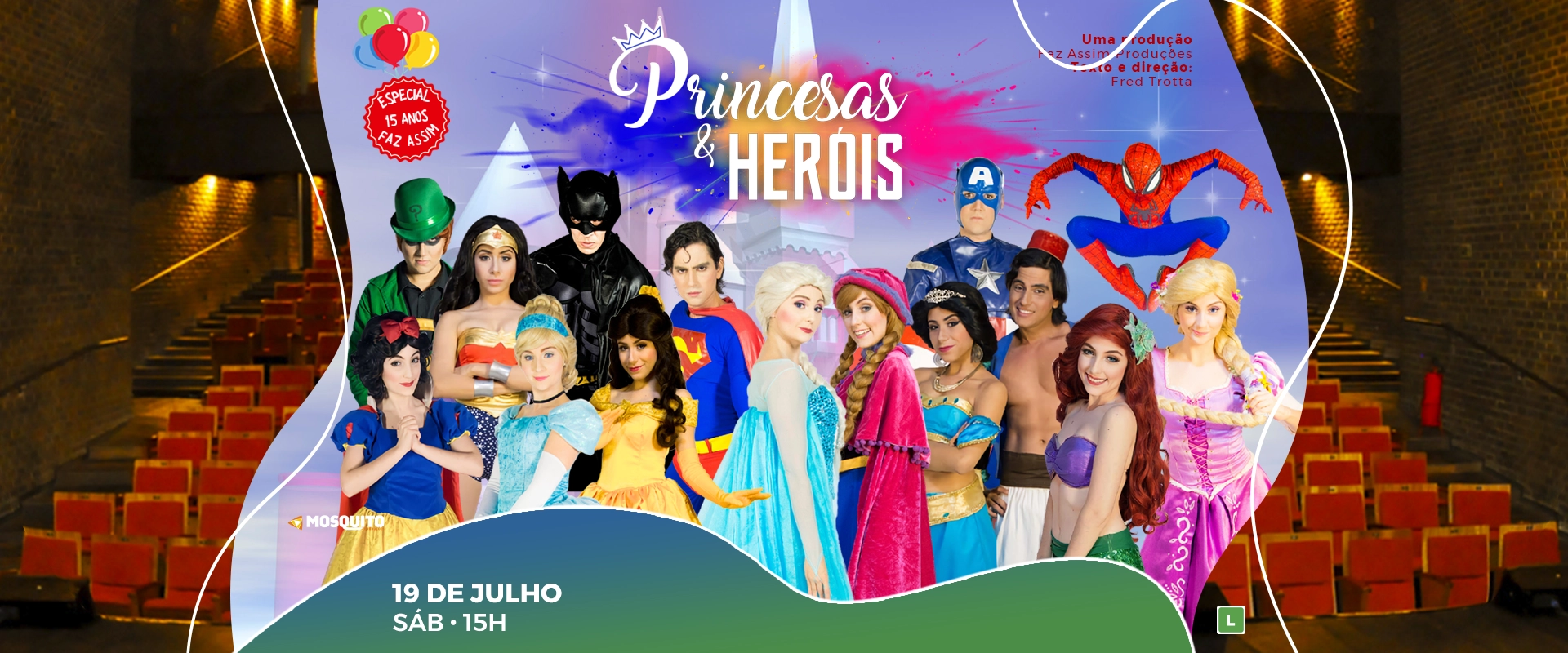 Turminha do Teatro - Princesas e Heróis
