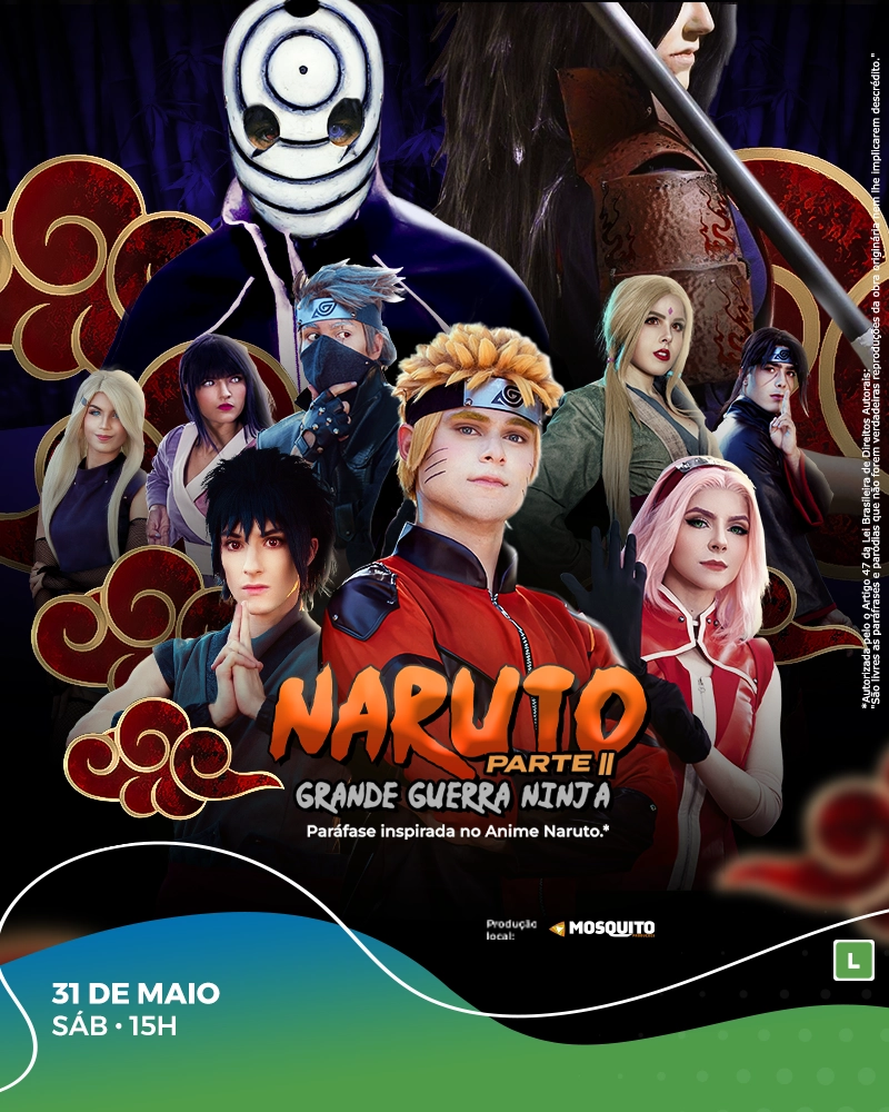Turminha do Teatro - Naruto