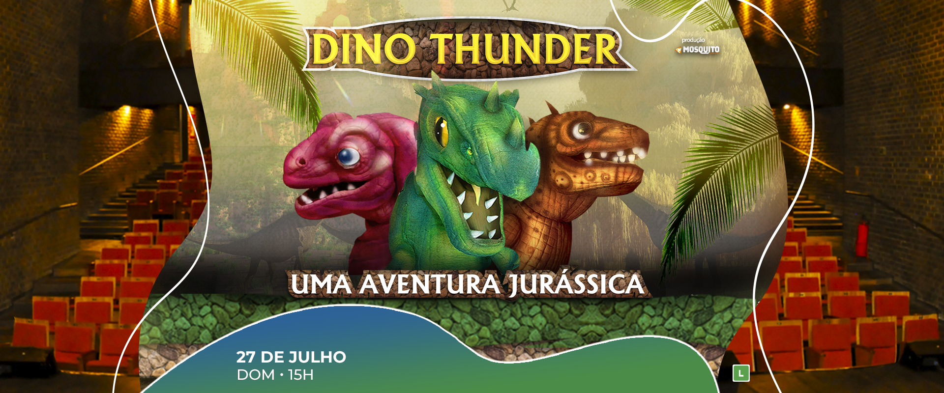 Turminha do Teatro - Dino Thunder