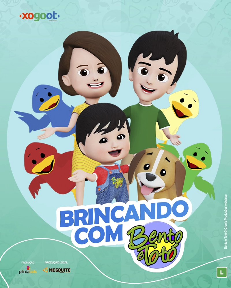 Brincando com Bento e Totó